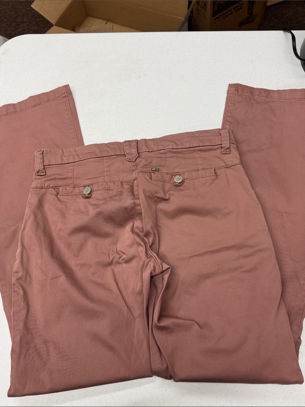 Lee Women's Boot Cut Chinos in Rose Pink